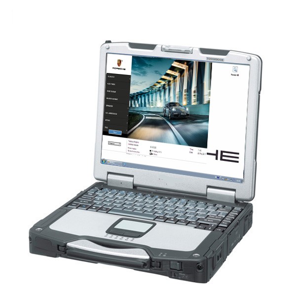 Porsche Piwis2 Software Laptop Panasonic CF30 Touchscreen PC