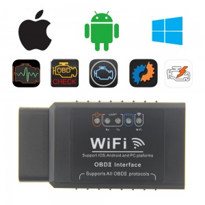 ELM327 WIFI OBD2 EOBD Scan Tool Support Android/iPhone/iPad