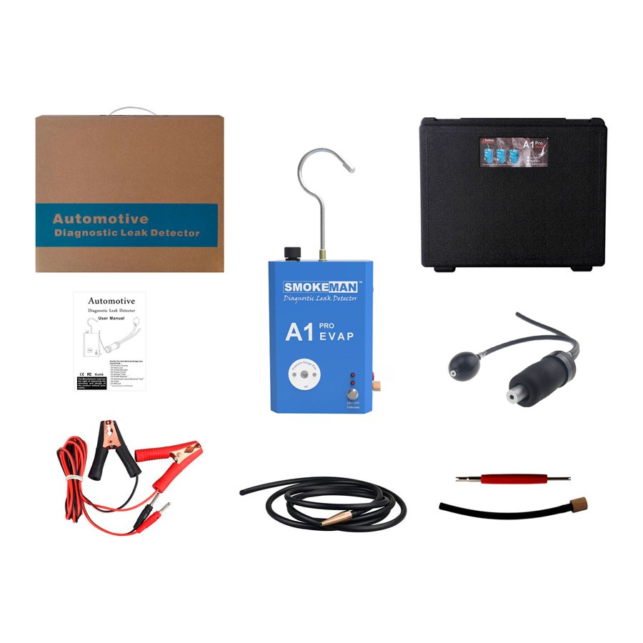 Smoke A1 Pro EVAP Diagnostic Leak Detector for Motorcycle / Cars / SUVs / Truck
