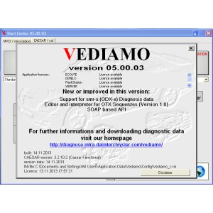 Benz Vediamo Software 5.0.3 For SD Connect C4